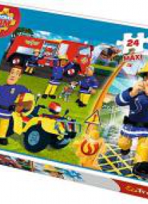 Puzzle 24 maxi Dzielny strażak Sam TREFL