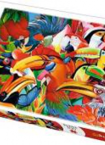 Puzzle 500 Kolorowe ptaki TREFL