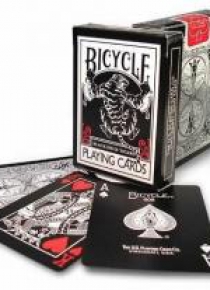 Karty Black Tiger Red Pips BICYCLE