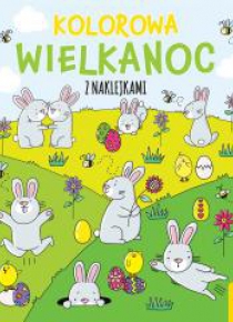 Kolorowa Wielkanoc z naklejkami