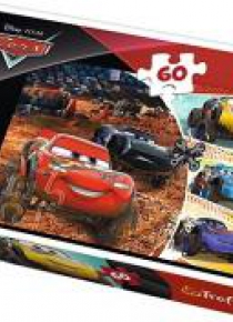 Puzzle 60 Zygzak McQueen z przyjaciółmi TREFL