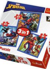 Puzzle 3w1 Pajęcza siła Spiderman TREFL