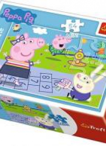 Puzzle 54 mini Wesoły dzień Świnki Peppy 3 TREFL