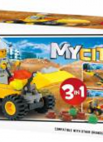 Klocki Blocki My City 3w1 50 el