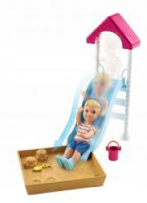 Barbie. Akcesoria spacerowe z laleczką FXG96