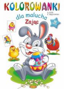 Kolorowanki dla malucha. Zając