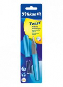 Pióro wieczne Twist P457 M frosted blue + 2 naboje