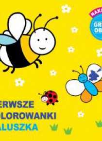 Pierwsze kolorowanki maluszka