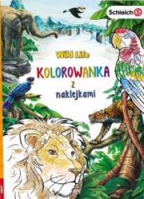 Wild Life. Kolorowanka z naklejkami