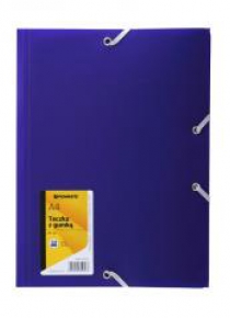 Teczka z gumką A4 PP-101 fioletowa PENMATE