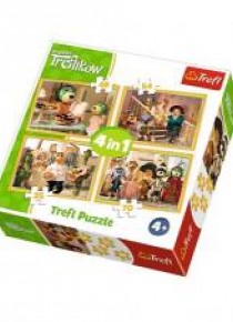 Puzzle 4w1 Przygotowania do balu TREFL