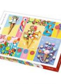 Puzzle 500 Ulubione słodycze TREFL