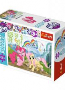 Puzzle 20 miniMaxi Wesoły dzień kucyków 1 TREFL