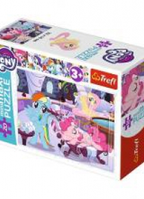 Puzzle 20 miniMaxi Wesoły dzień kucyków 2 TREFL