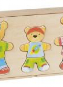 Puzzle Przebieranki Misie