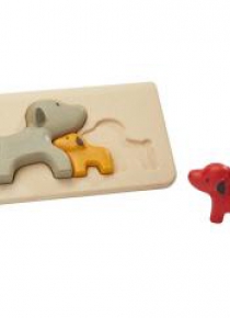 Puzzle drewniane Pieski
