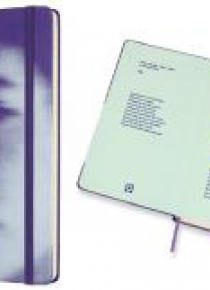 Notes linie L Bob Dylan fioletowy MOLESKINE