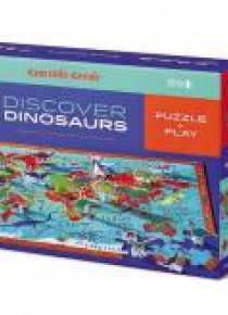 Puzzle 100 el.- Dinozaury
