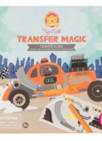 Zdrapywanki Transfer Magic - Stwórz Samochód