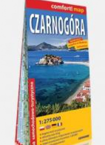 Comfort! map Czarnogóra 1:275 000 w.2019