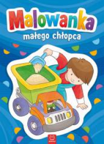 Malowanka małego chłopca
