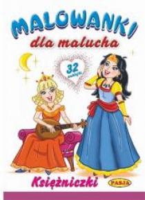 Malowanki dla malucha Księżniczki
