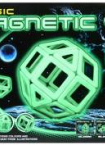 Klocki magnetyczne 26el fluorescencyjne