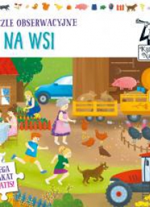 Kapitan Nauka. Puzzle obserwacyjne. Na wsi 4+