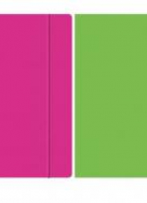 Teczka z gumką A4 Fluo mix wzorów