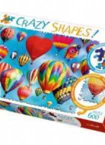 Puzzle 600 Crazy Shapes Kolorowe balony TREFL