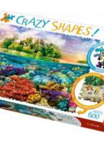 Puzzle 600 Crazy Shapes Tropikalna wyspa TREFL