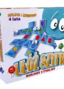 Ułóż Szyfr Kolory i Figury FAN