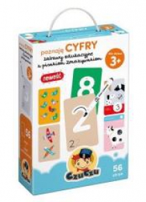 CzuCzu Poznaję cyfry. Zabawy edukacyjne z pisakiem
