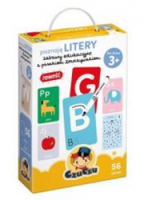 CzuCzu Poznaję litery.Zabawy edukacyjne z pisakiem