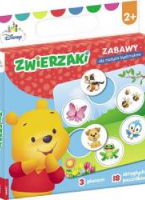 Disney Maluch. Zwierzęta. Zabawy dla małych...
