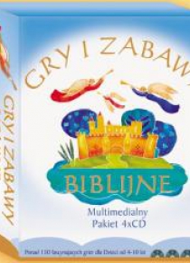 Gry i zabawy biblijne. Pakiet 4 PC CD-ROM