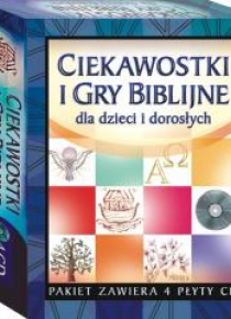 Ciekawostki i gry biblijne dla dzieci.. (4 CD)