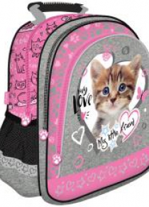 Plecak szkolny My Little Friend Kot Pink