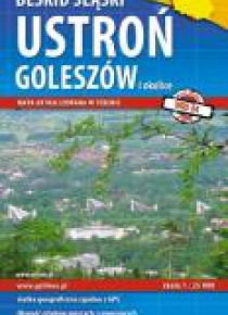 Mapa - Beskid Ślącki: Ustroń, Goleszów i okolice
