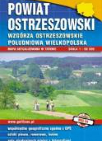 Mapa - Powiat Ostrzeszowski 1:60 000