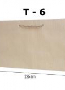Torebka ozdobna T-6 kraft