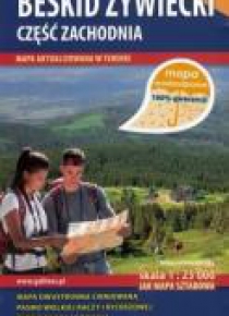 Mapa wodoodporna - Beskid Żywiecki cz. zachodnia