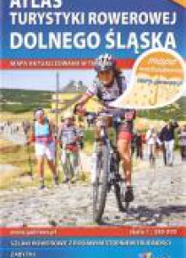 Atlas tur. rowerowej wodoodporny - Dolny Śląsk