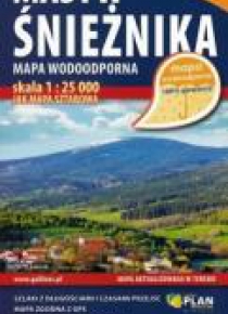 Mapa wodoodporna - Masyw Śnieżnika 1:25 000 w.3