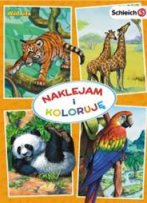 Wild Life. Naklejam i Koloruję