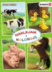 Farm World. Naklejam i koloruję