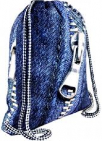 Plecak na sznurkach Zipper