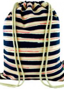 Plecak na sznurkach Stripes