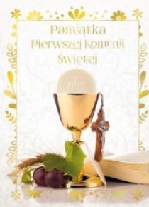 Pamiątka Pierwszej Komunii Świętej (kielich)