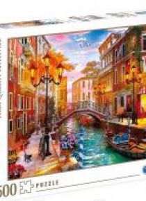 Puzzle 500 Zachód słońca nad Wenecją